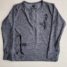 Cargar imagen en el visor de la galería, Polera manga larga con broches