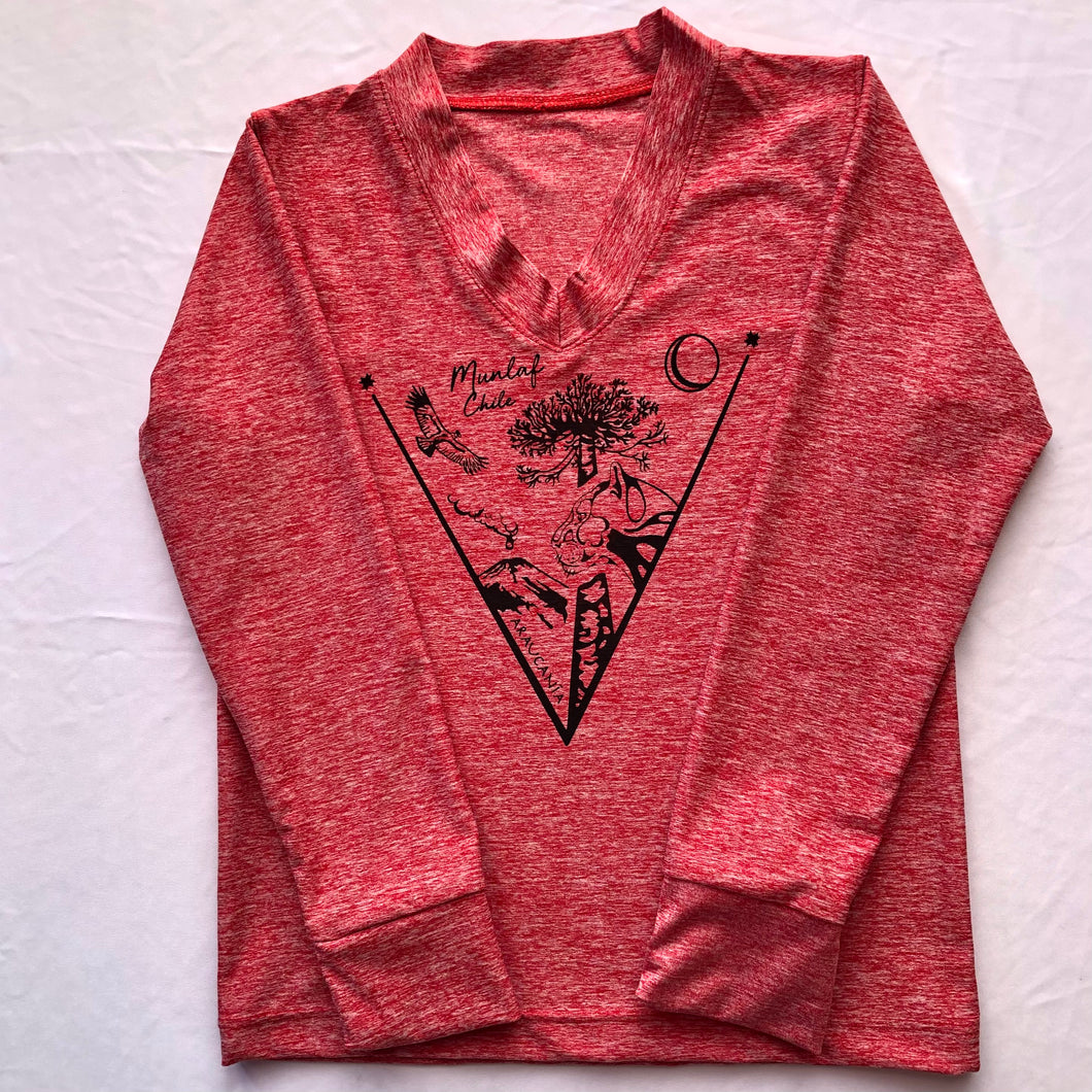 Polera manga larga Araucanía